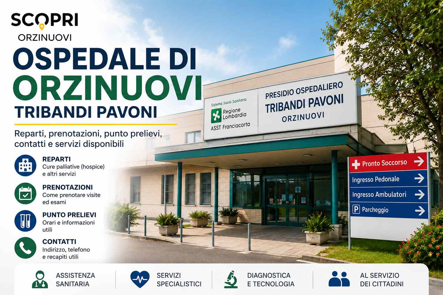 ospedale di orzinuovi: dove si trova, prenotazioni e contatti utili